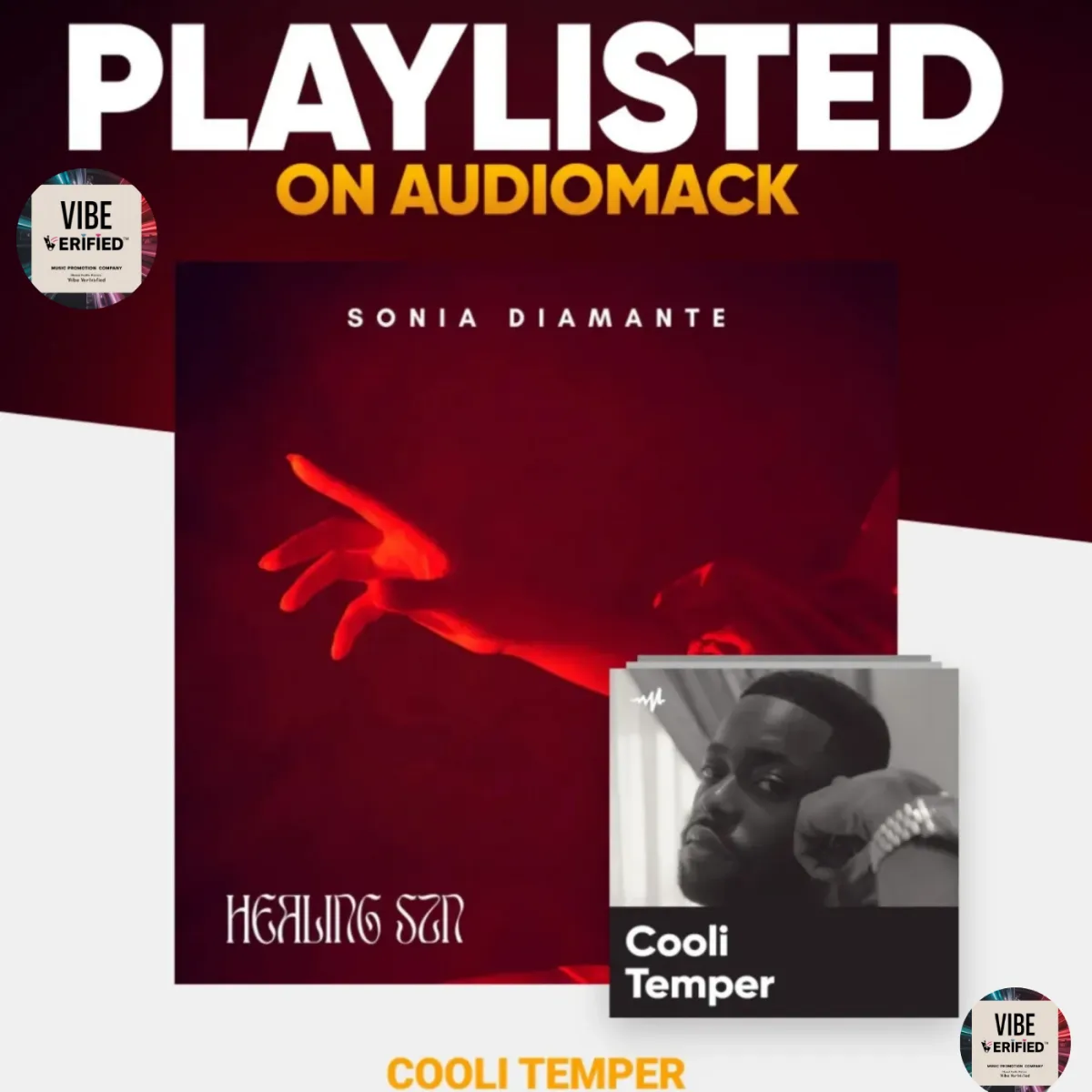 Audiomack Editorial Pitch Placement – Get Featured in 2 to 4 Playlists