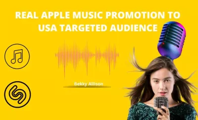 promote your apple music/shazam to over 1 millions of active audience all round the world
