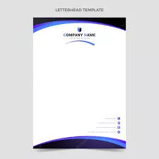 Design simple and nice looking letterhead word template